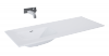Elita SKAPPA Umywalka 120 bez otworu LEWA (60+60) CERAMICZNA WHITE 146040/RE041201068060